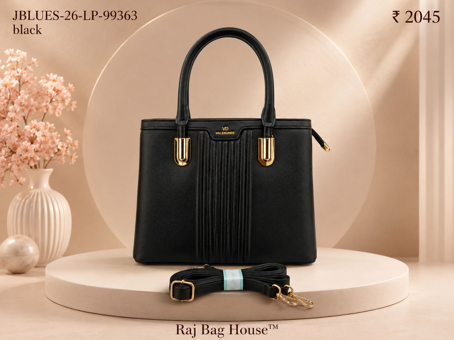 Valendnee J-Blues 99363 Handbag – Black