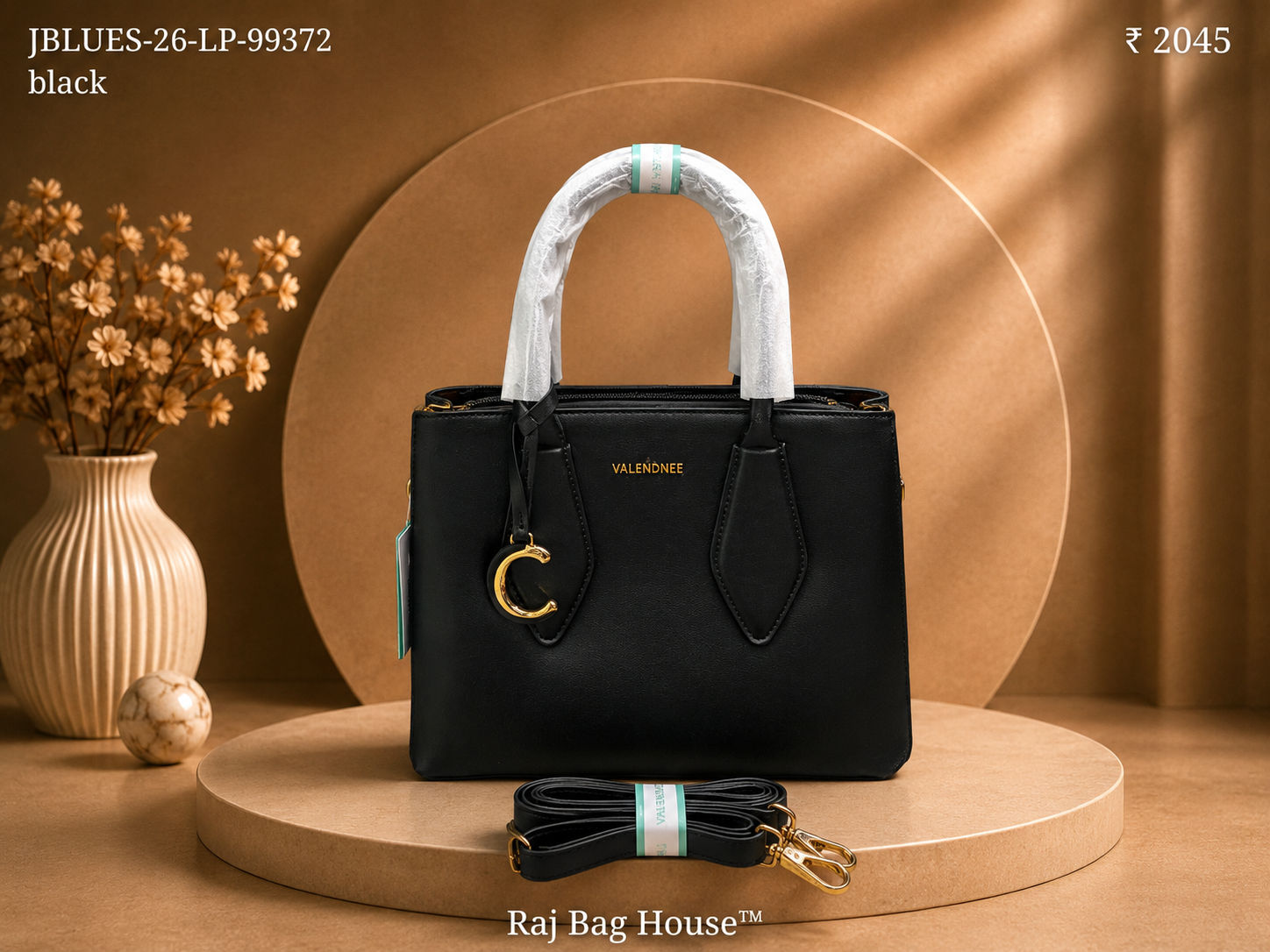 Valendnee J-Blues 99372 Handbag – Black