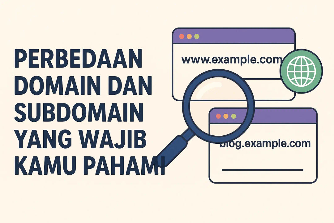 Perbedaan Domain dan Subdomain yang Wajib Kamu Pahami