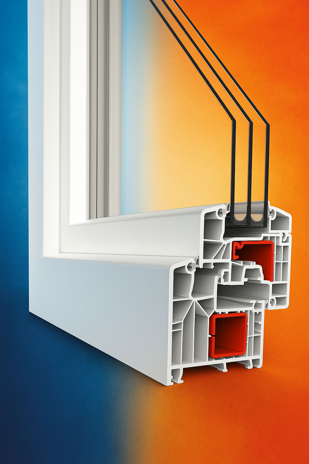 Aluplast idel 4000 - 3 stiklu pakete