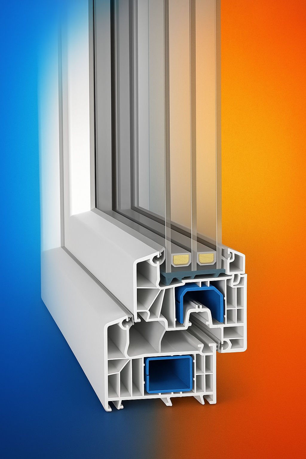 Aluplast 7000 - 3 stiklu pakete