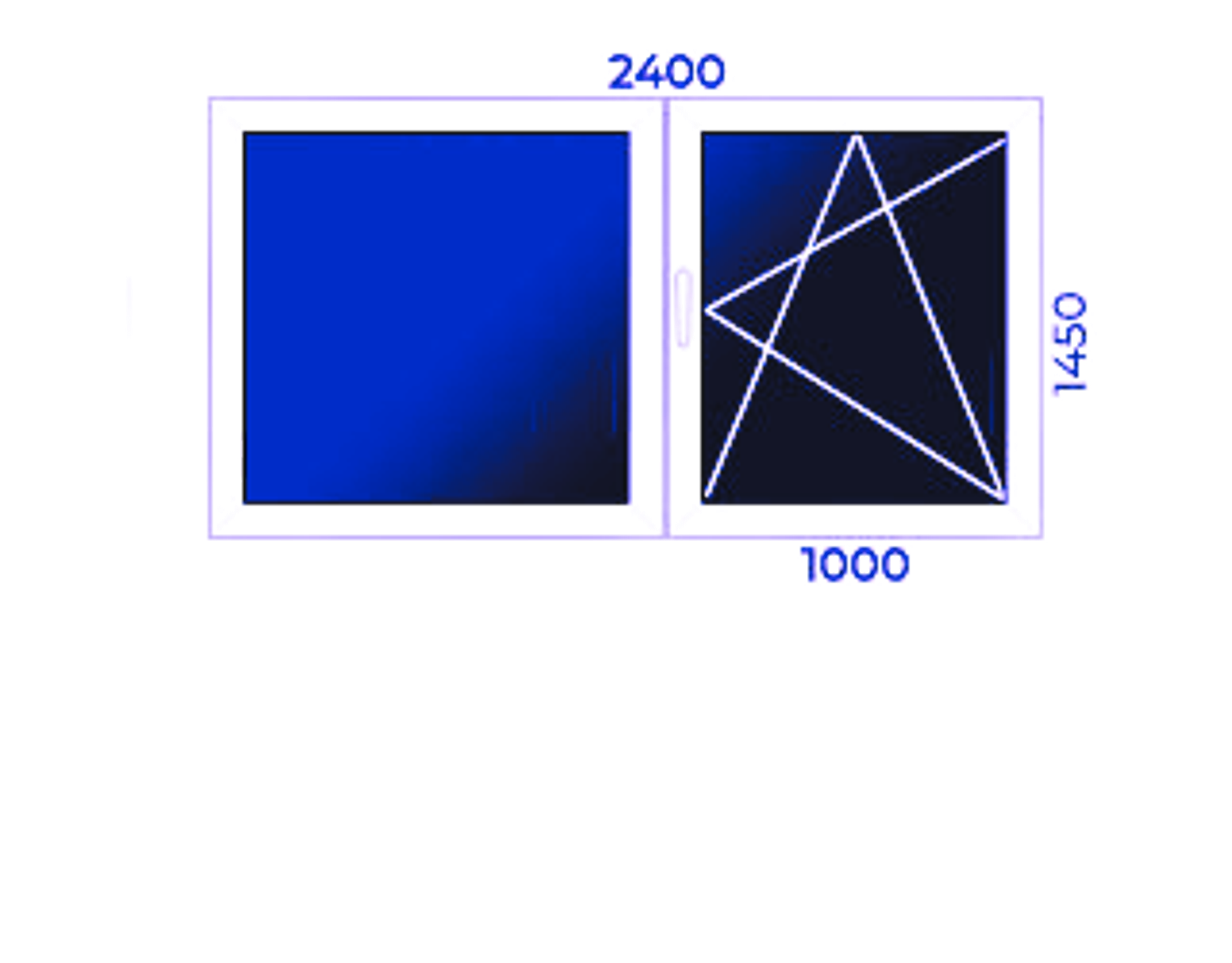 Logi istabai – Profils 5 (2400mm x 1410mm)