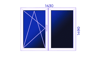 Logi istabai – Profils 4 (2400mm x 1410mm)