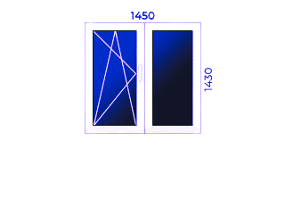 Logi istabai – Profils 4 (2400mm x 1410mm)