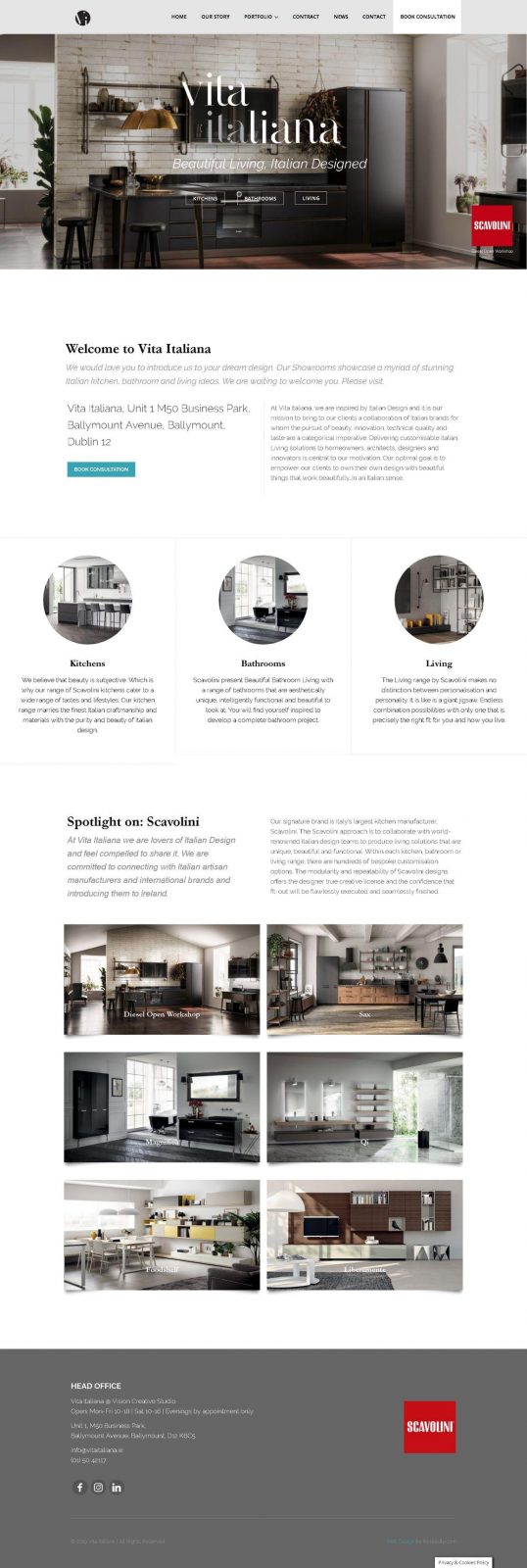 Furniture Web Design 1