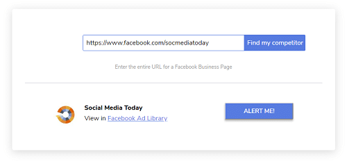 Get Email Alerts When a Competitor Launches a Facebook Ad 4