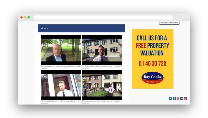 Real Estate Website Design (1 Amazing Project!) real estate website design youtube channel