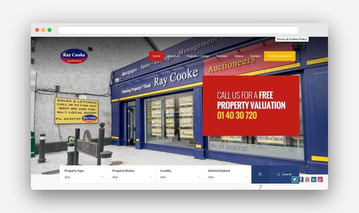 Real Estate Website Design (1 Amazing Project!) real estate website design