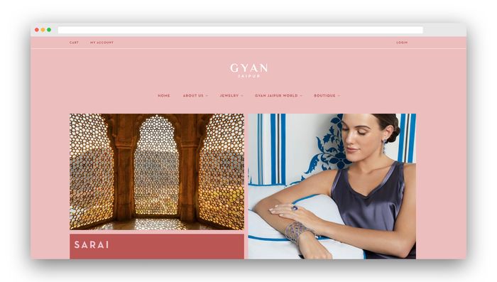 Ecommerce Website Design (1 Awesome Project!) ecommerce website design jewelry collections