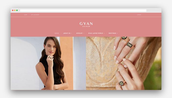 Ecommerce Website Design (1 Awesome Project!) ecommerce website design jewelry home