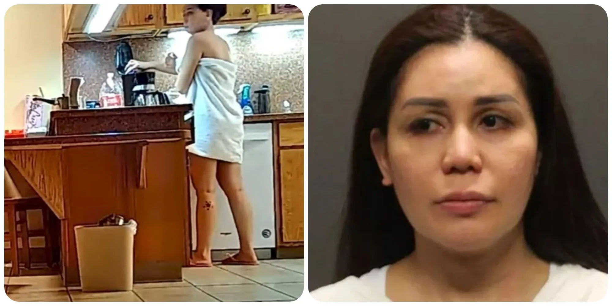 Hidden camera surprises woman pouring bleach into her husband's coffee