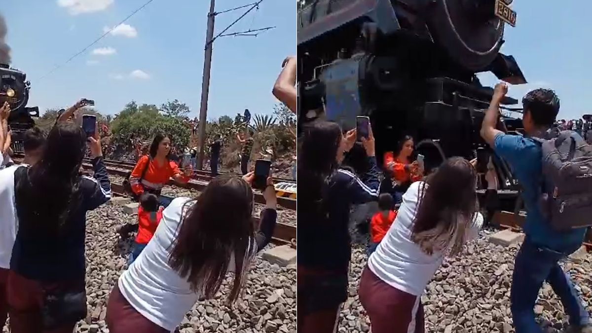 Mujer fallece al intentar tomarse un selfie con la locomotora La Emperatriz