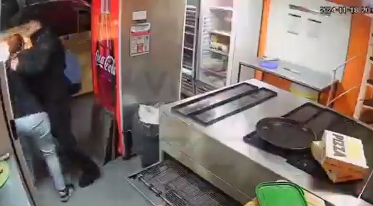 Horror en una pizzería en Argentina: apuñaló a su ex pareja, intentó suicidarse y fue detenido.
