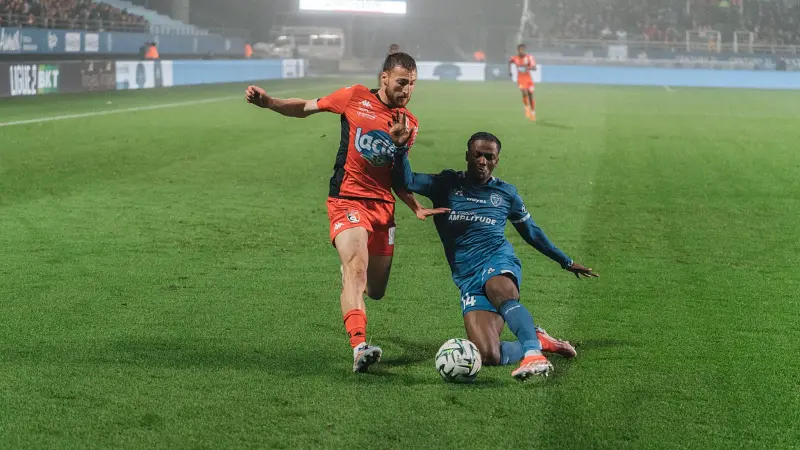 Football — émotion après le but