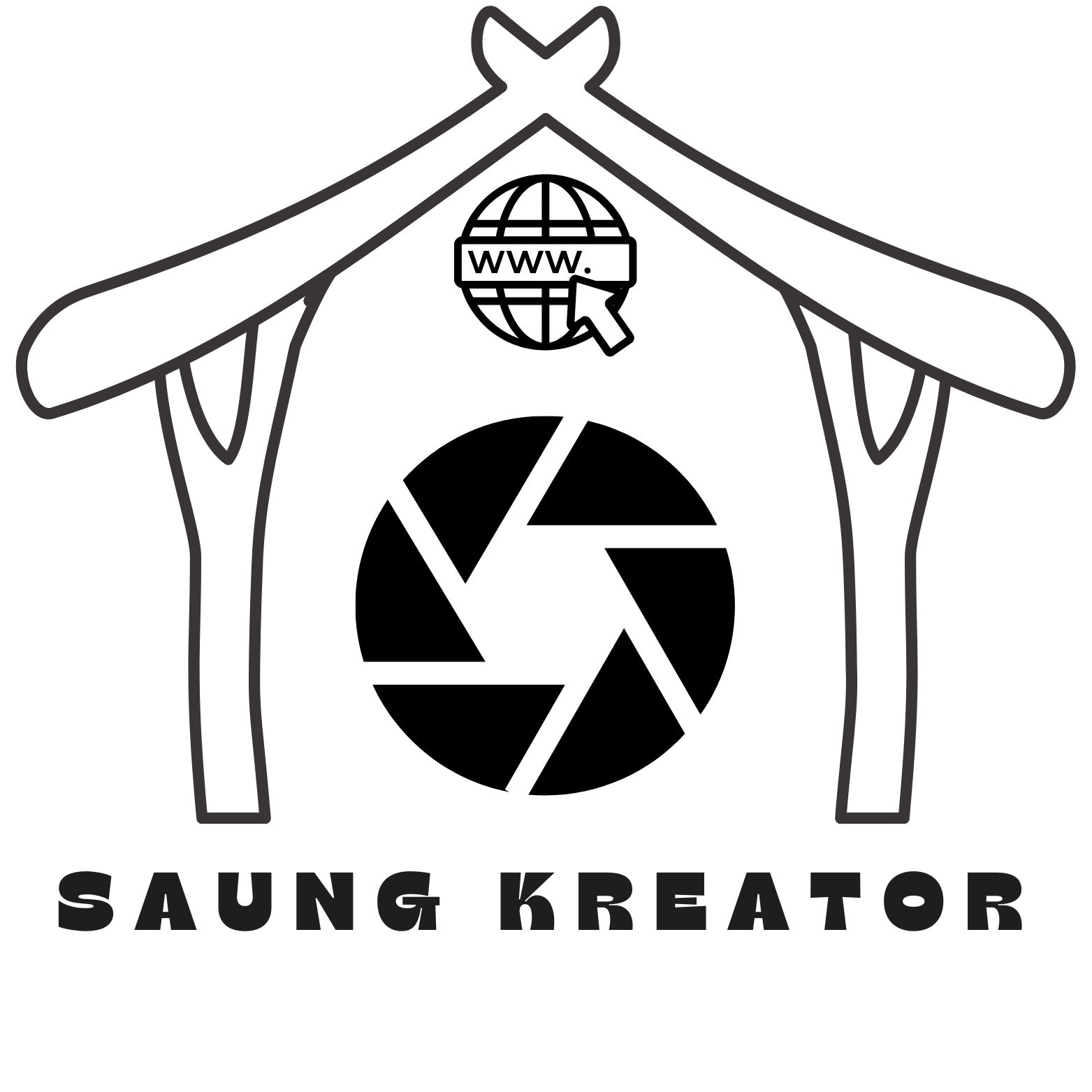 Ikon ilustrasi grafik naik sebagai simbol investasi
