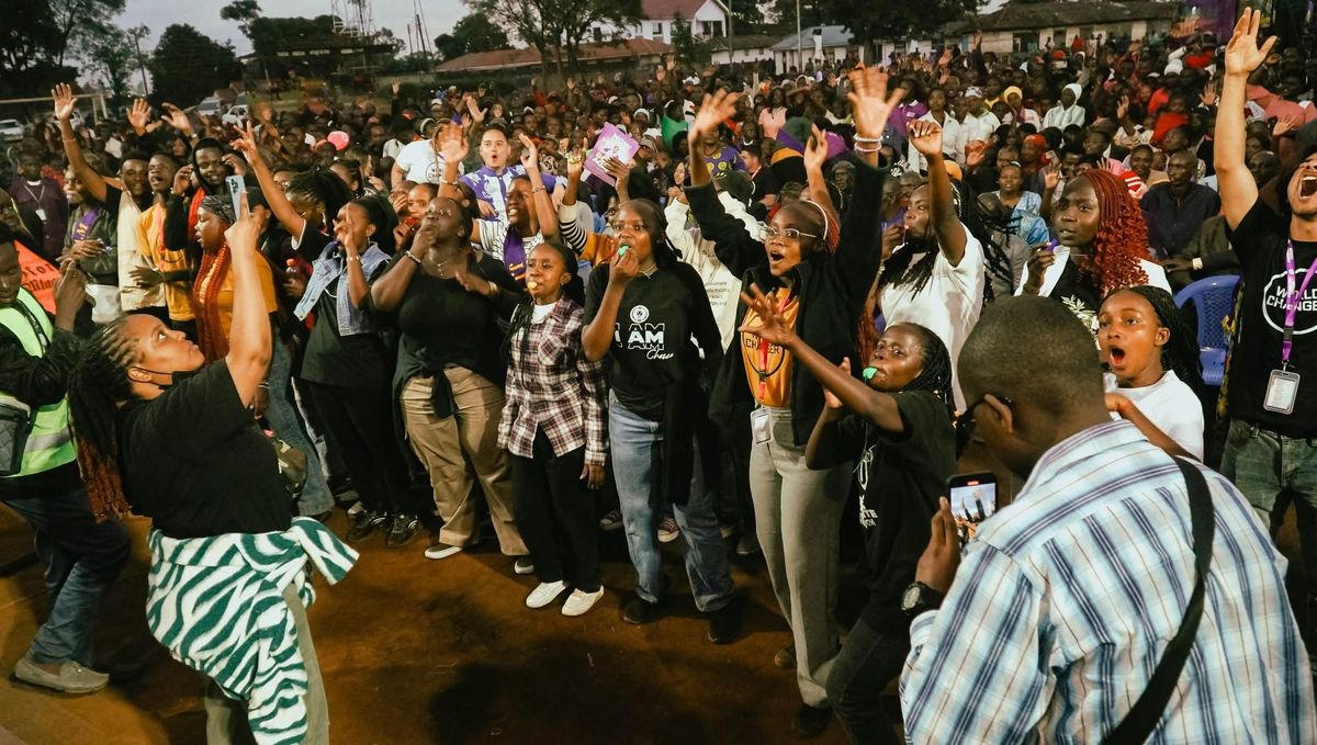 Service at the crusade