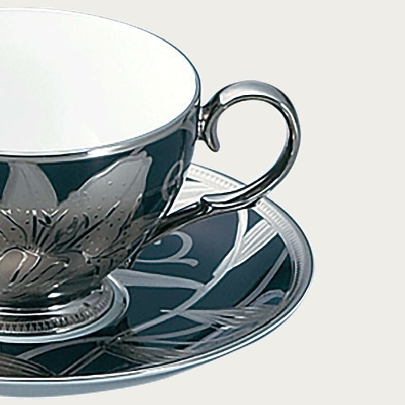 Японы Noritake брэндийн тансаг Hana Ginsai Yuri 23pc цайны иж бүрдэл
