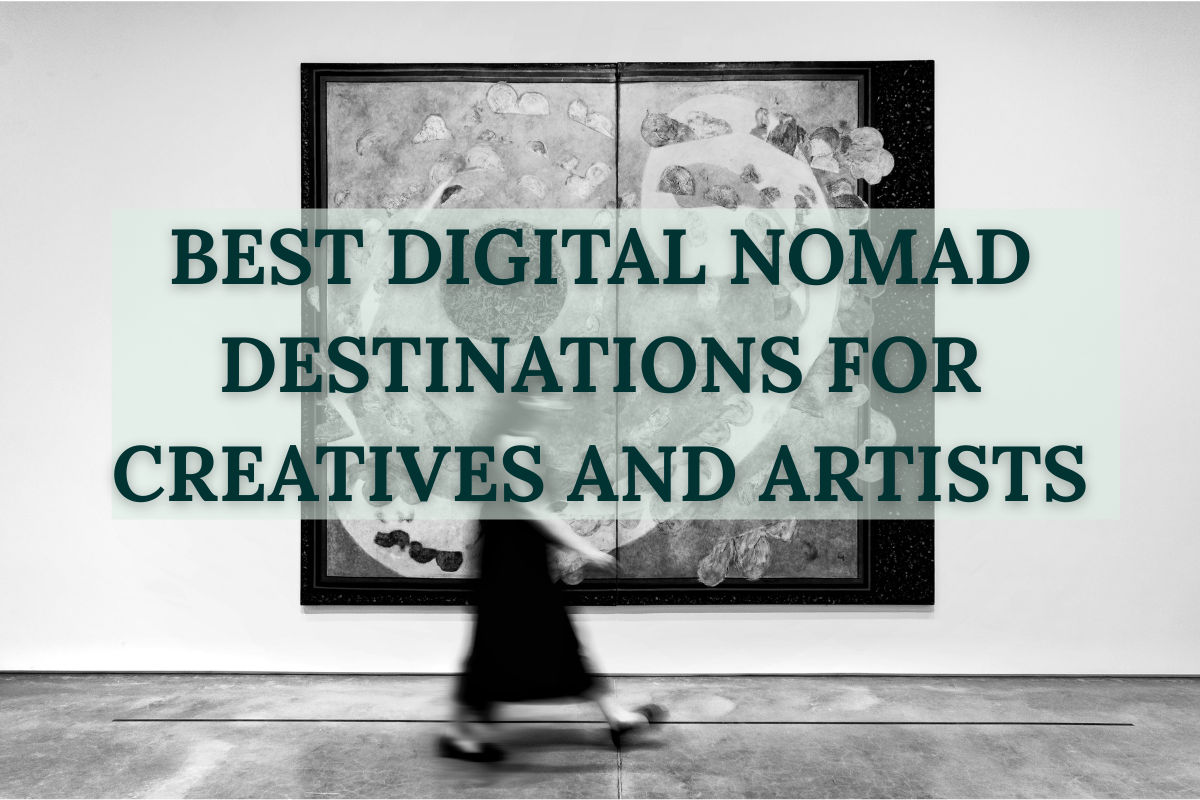 Imagen destacada del artículo del blog Slowork: Mejores ciudades para artistas y nómadas creativos en 2025