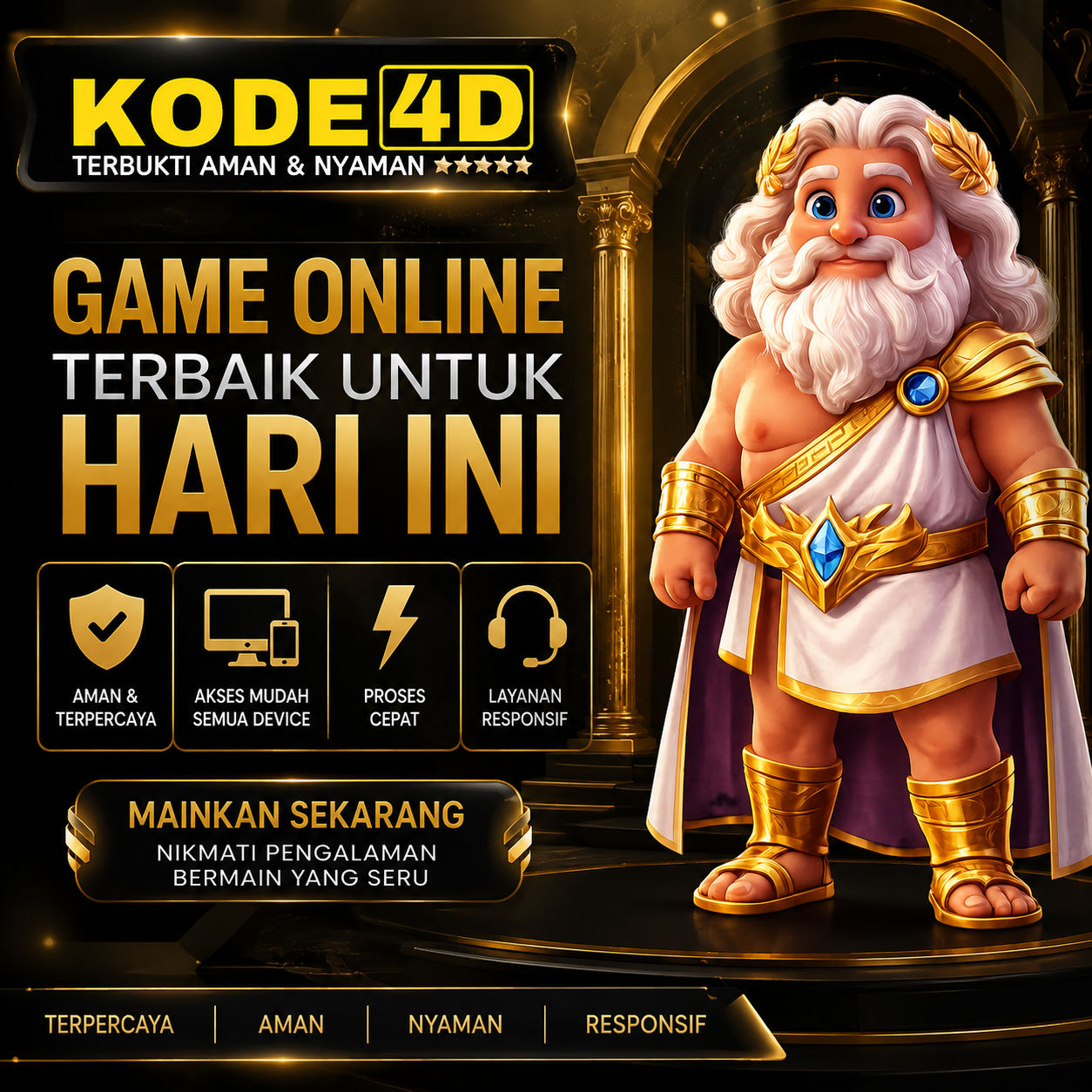 Kode4D: Cuan Maksimal 2026 dengan Situs Resmi dan Aman image 1