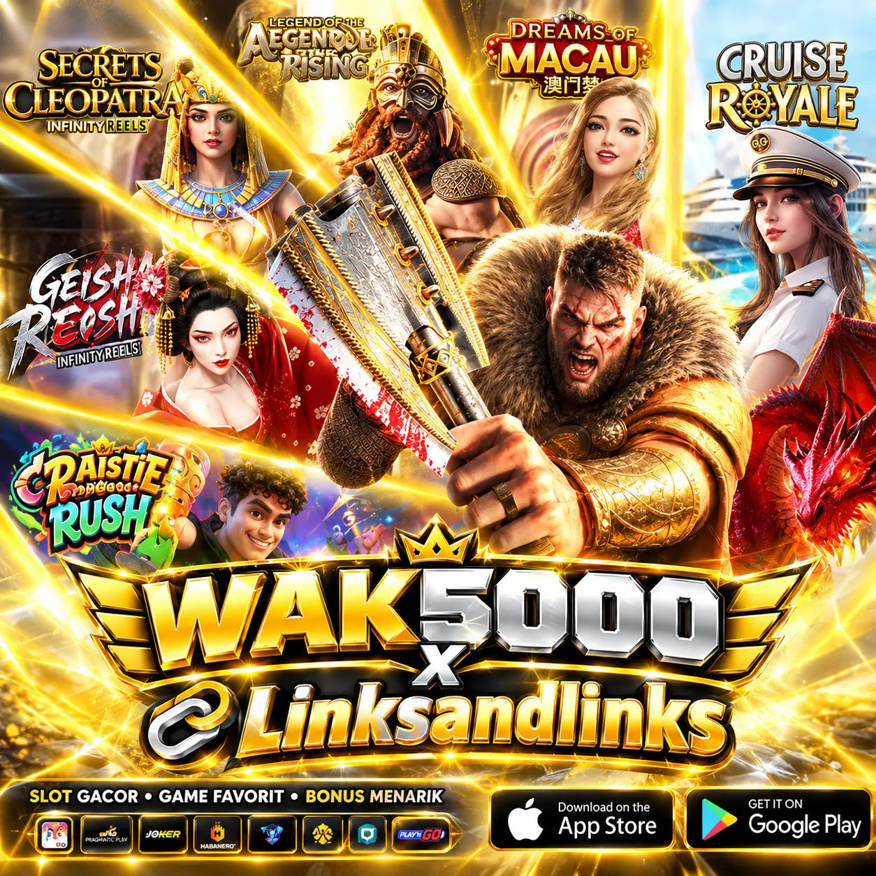 WAK5000 : Link Alternatif Depo 5k Akun VIP Resmi Wak 5000 Bebas Biaya Admin