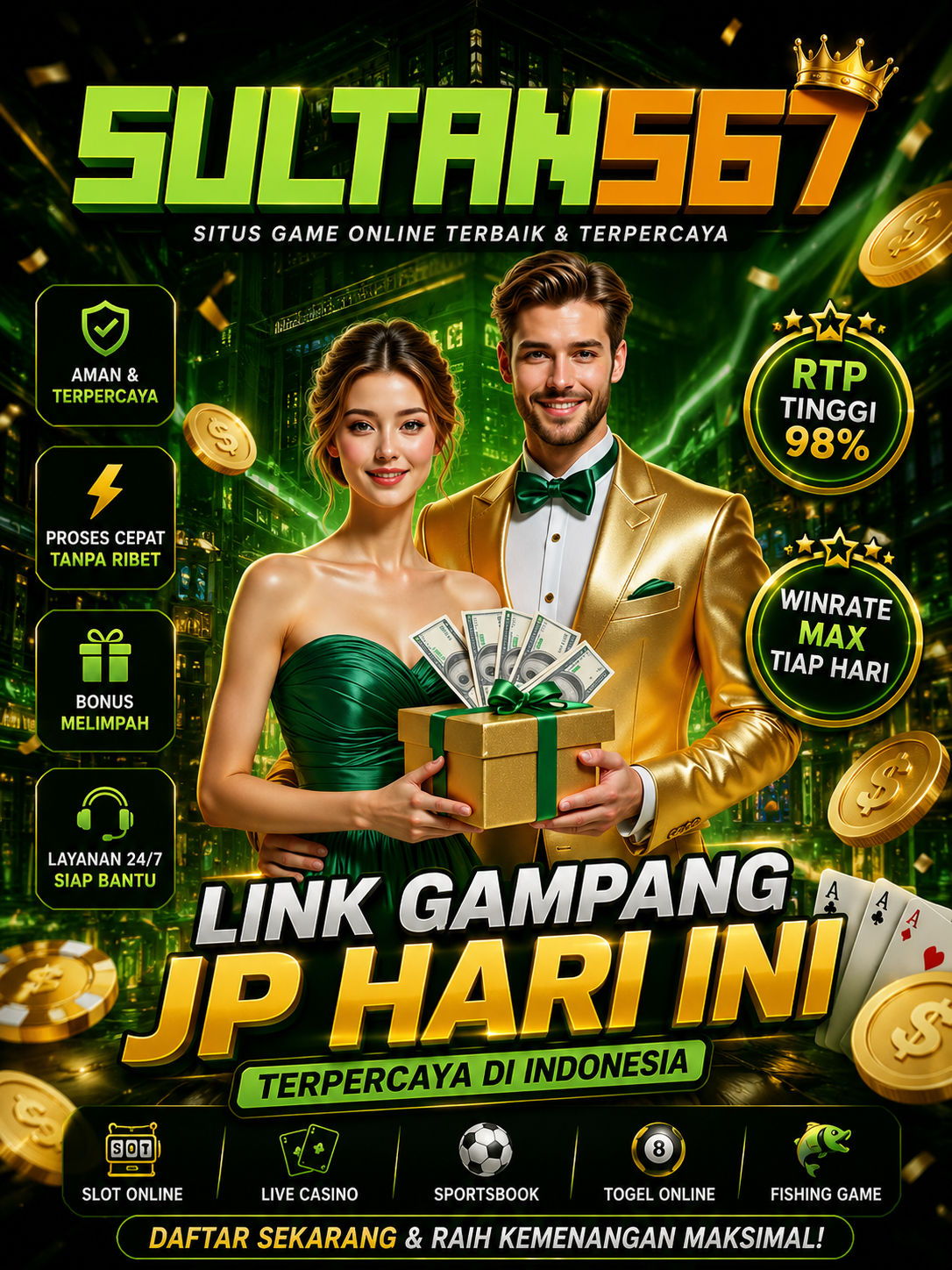 Sultan567: Link Gampang JP Hari Ini Terpercaya Di Indonesia.