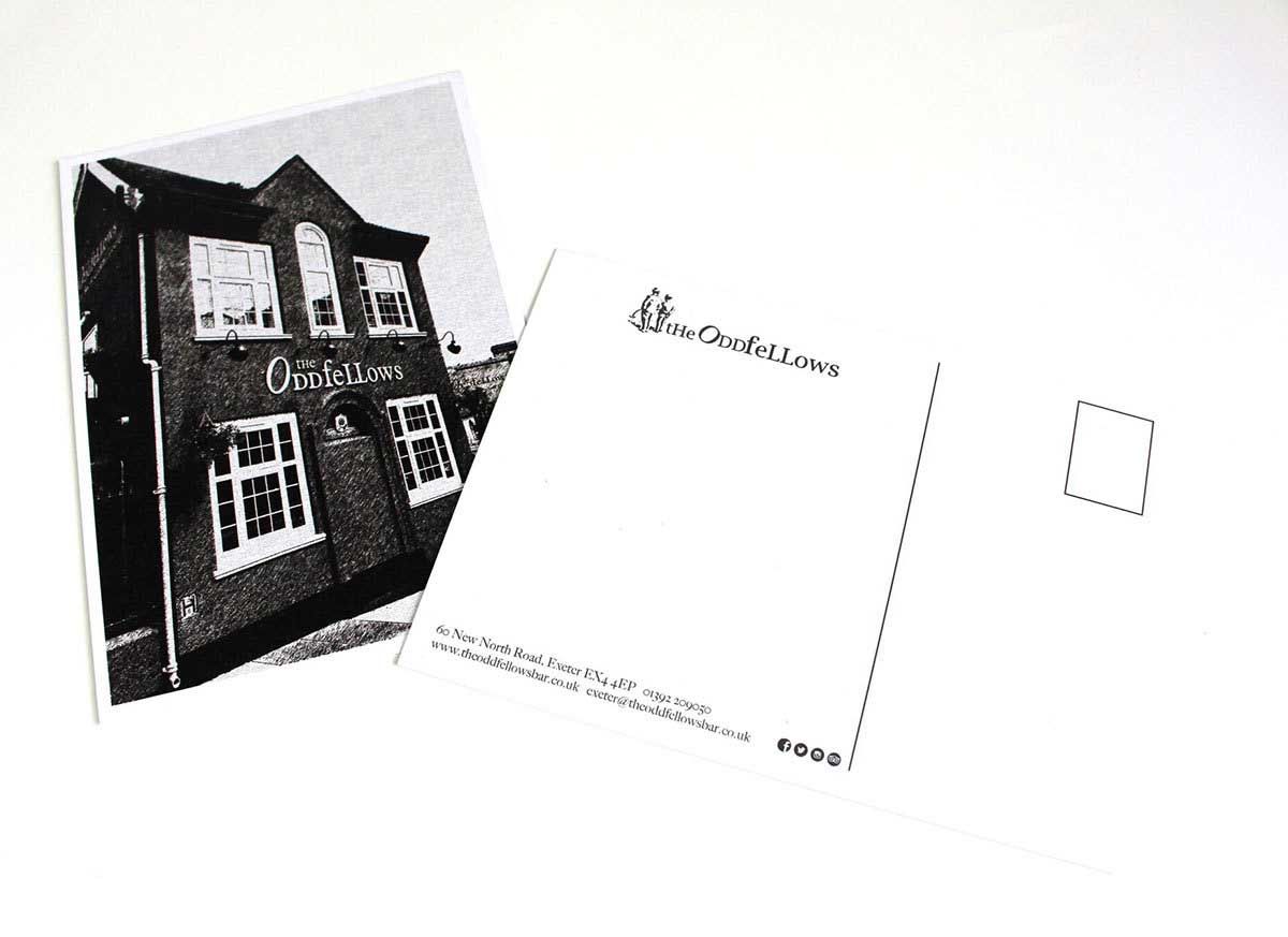 minimal Perforering Tradition Greeting Card Printing | Postcard Printing | Ashley House