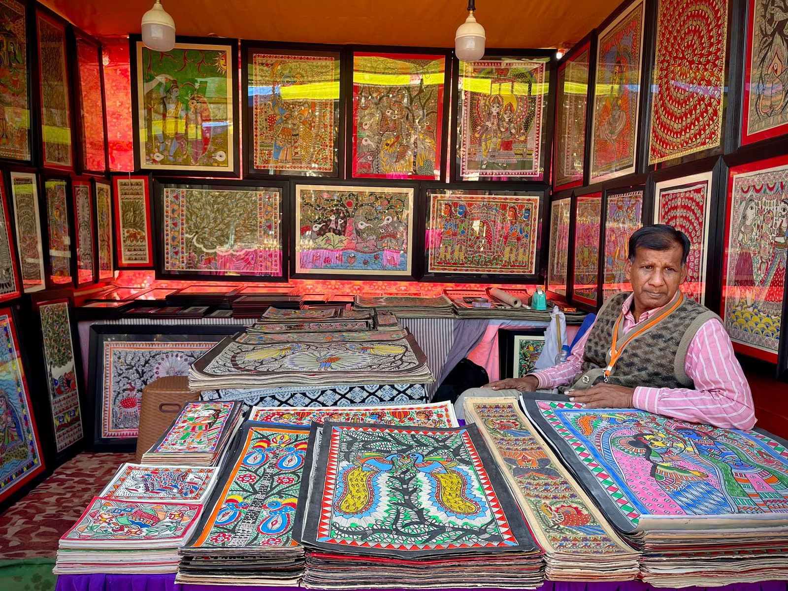 Madhubani on Canvas