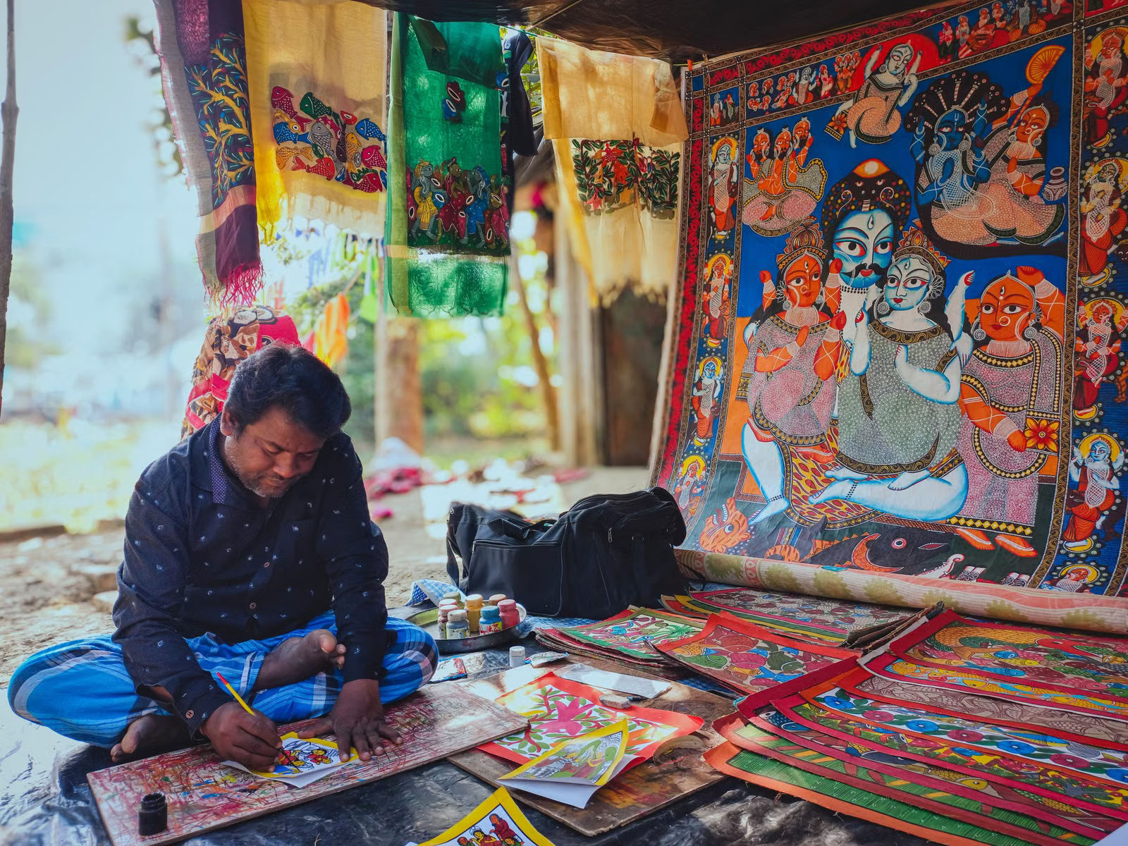 Making of Madhubani Art