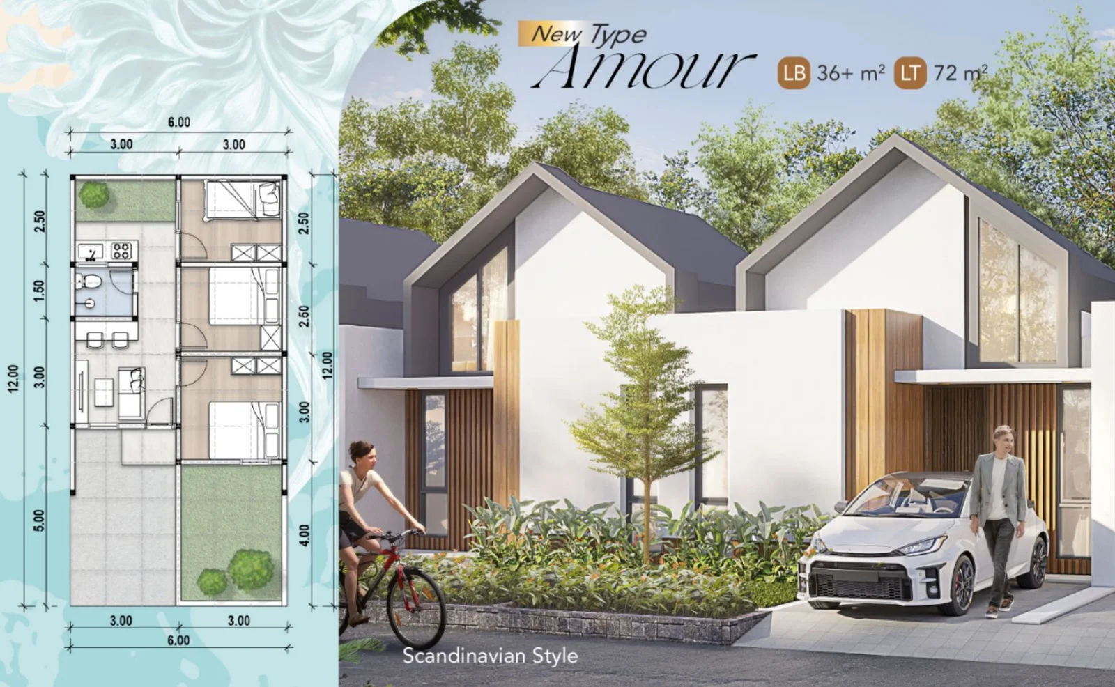 Tipe Amour Harmoni Park Bekasi