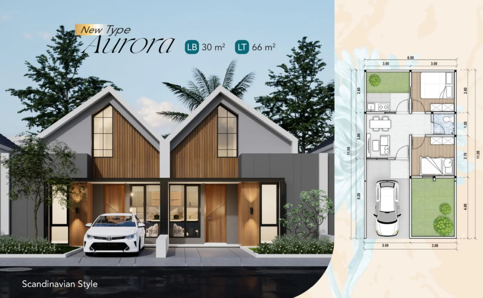 Tipe Aurora Harmoni Park Bekasi