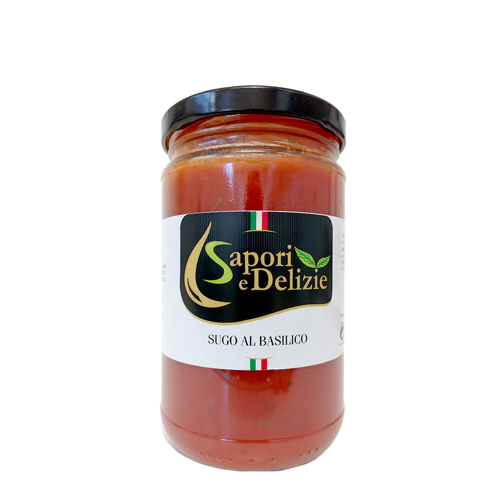 6 vasetti - Sugo al basilico 270 gr