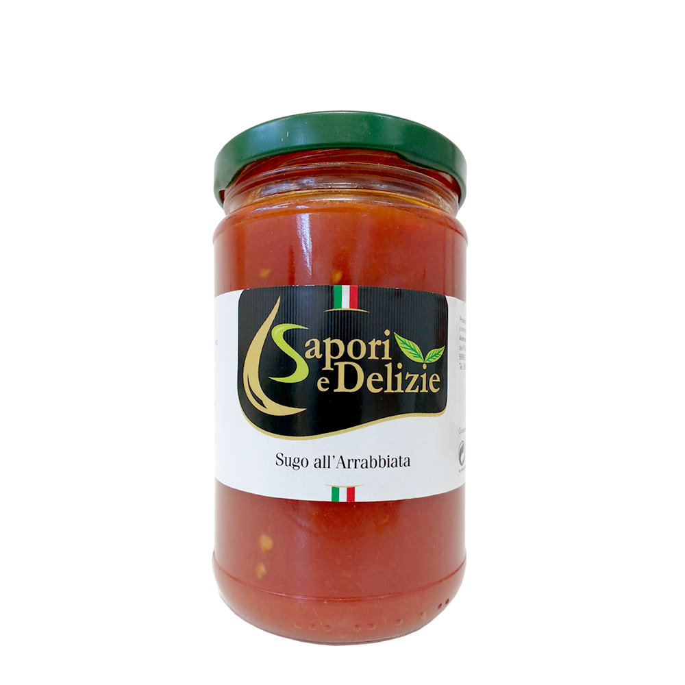 6 vasetti - Sugo all'arrabbiata 270 gr