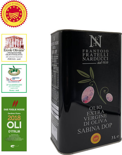 Olio EVO 1 latta 3 lt - Olio EVO Sabina DOP