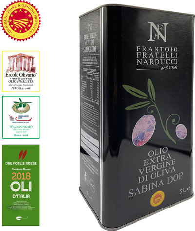 Olio EVO 1 latta 5 lt - Olio EVO Sabina DOP