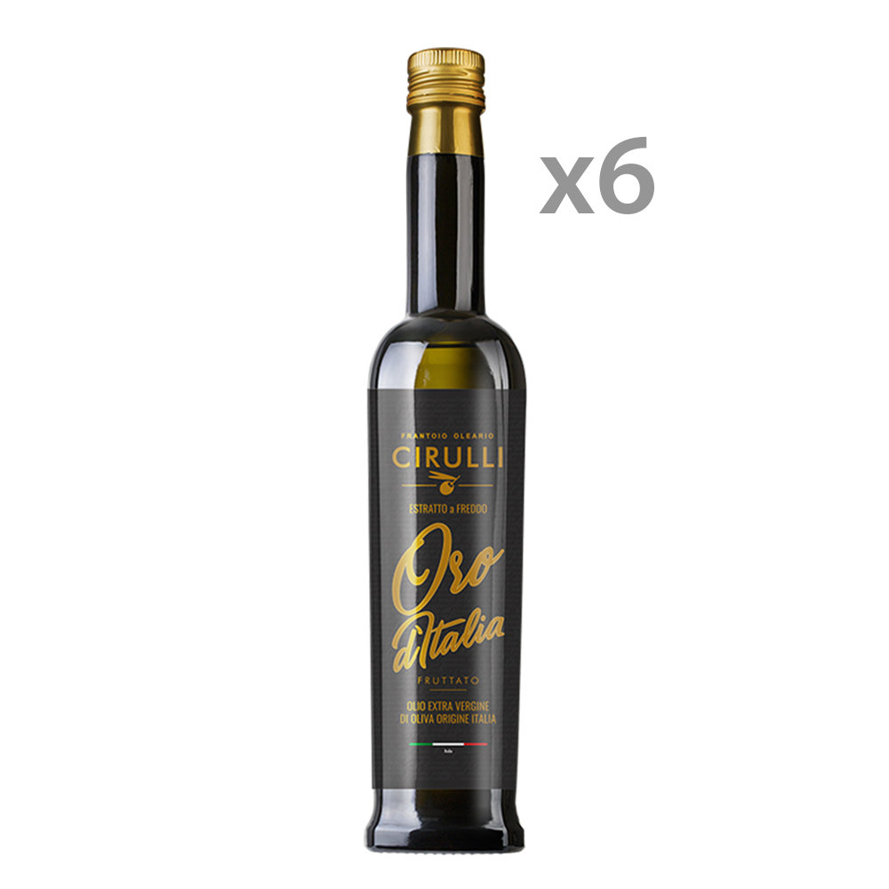 6 bottiglie 0,25 lt - Olio EVO ''Oro d'Italia''