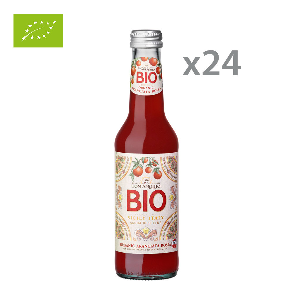 6 Cluster da 4 bottiglie - Arancia Rossa BIO 275 ml