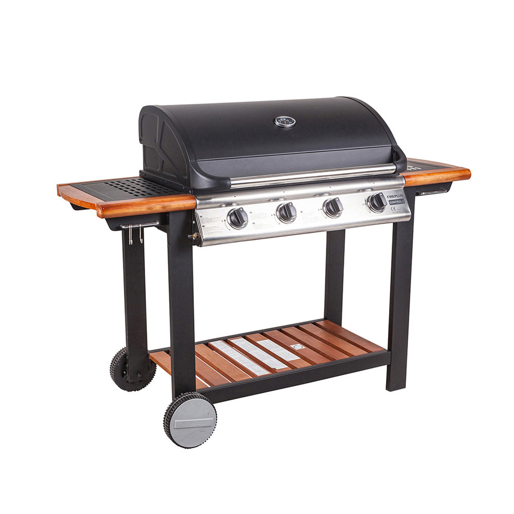 Barbecue in metallo e acciaio inox green project acquista su ventis. Barbecue in metallo