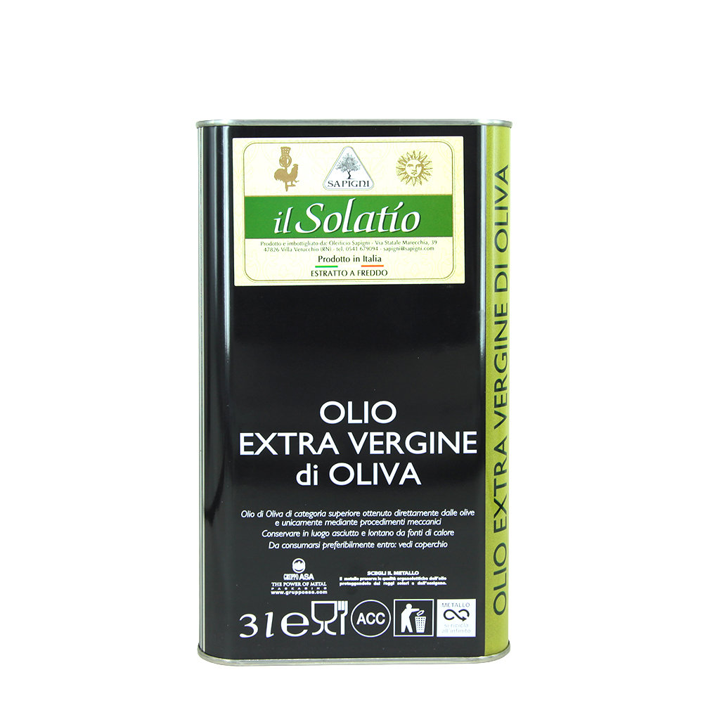 1 latta da 3 lt - Olio EVO Solatìo