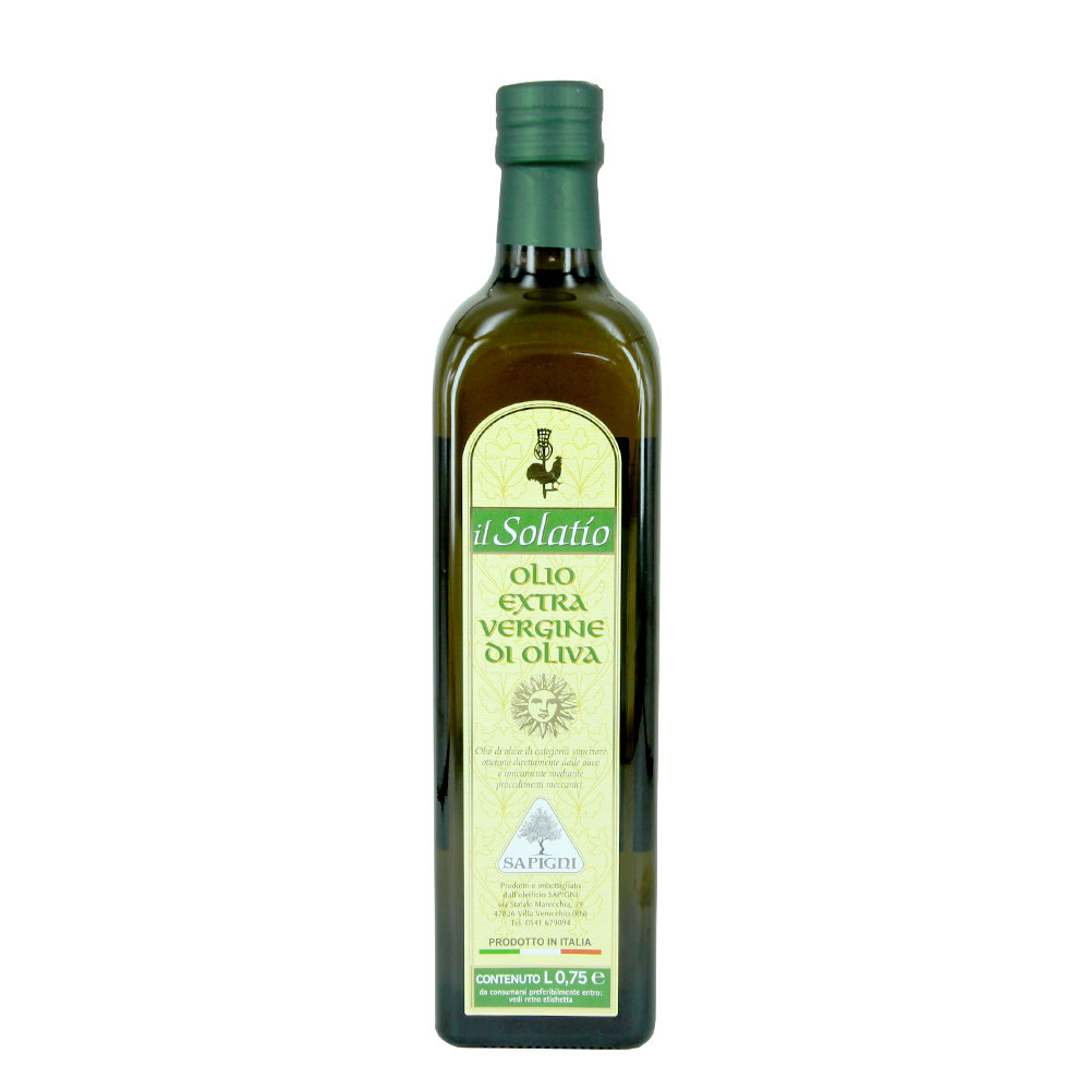 6 bottiglie da 0,75 lt - Olio EVO Solatìo