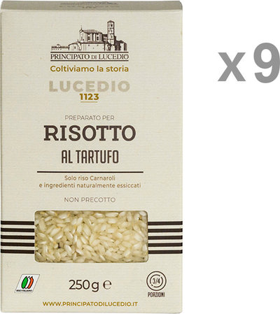 Risotti 9 confezioni 250 gr - Risotto al Tartufo
