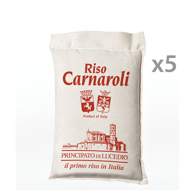 Riso 5 confezioni - Riso Carnaroli 1 kg