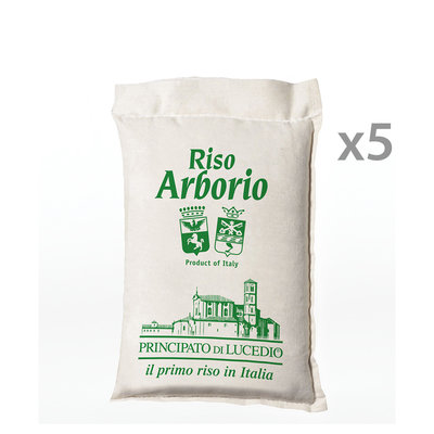 Riso 5 confezioni - Riso Arborio 1 kg