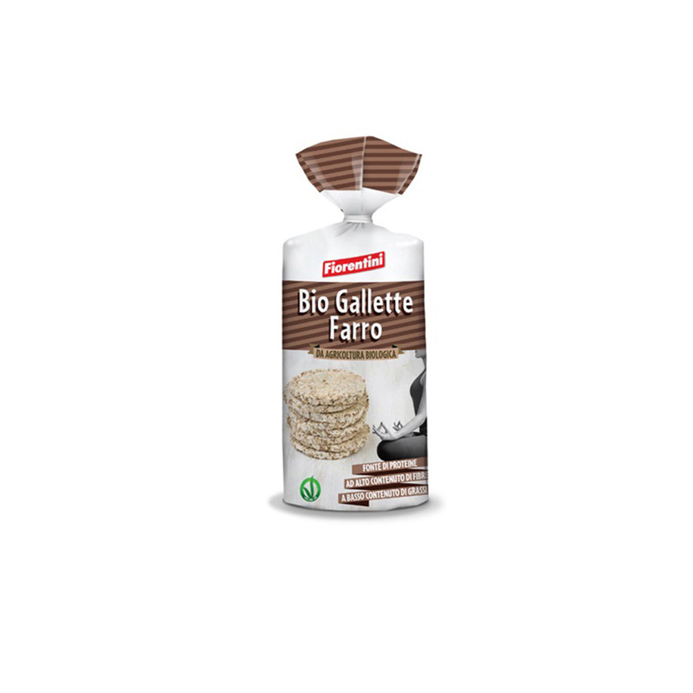 12 pz Bio Gallette di farro da 120 gr