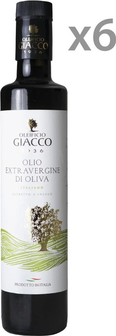 Olio EVO 6 bottiglie - Olio EVO 0,5 lt