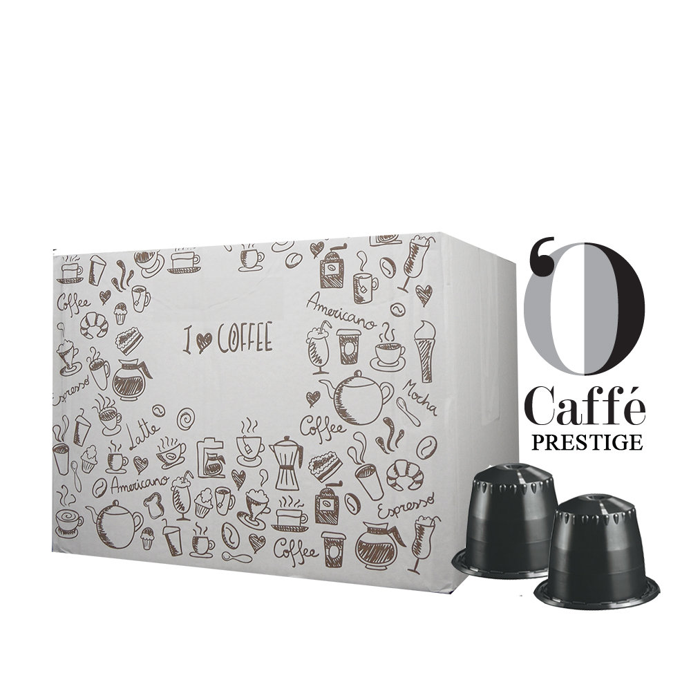 100 capsule Nespresso - Miscela Nera Prestige