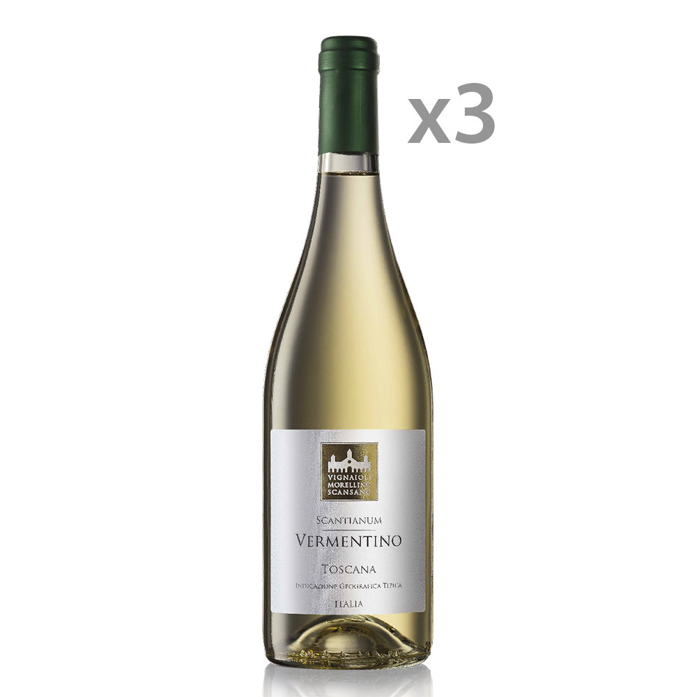 3 bottiglie - Vermentino Toscana IGT 2017