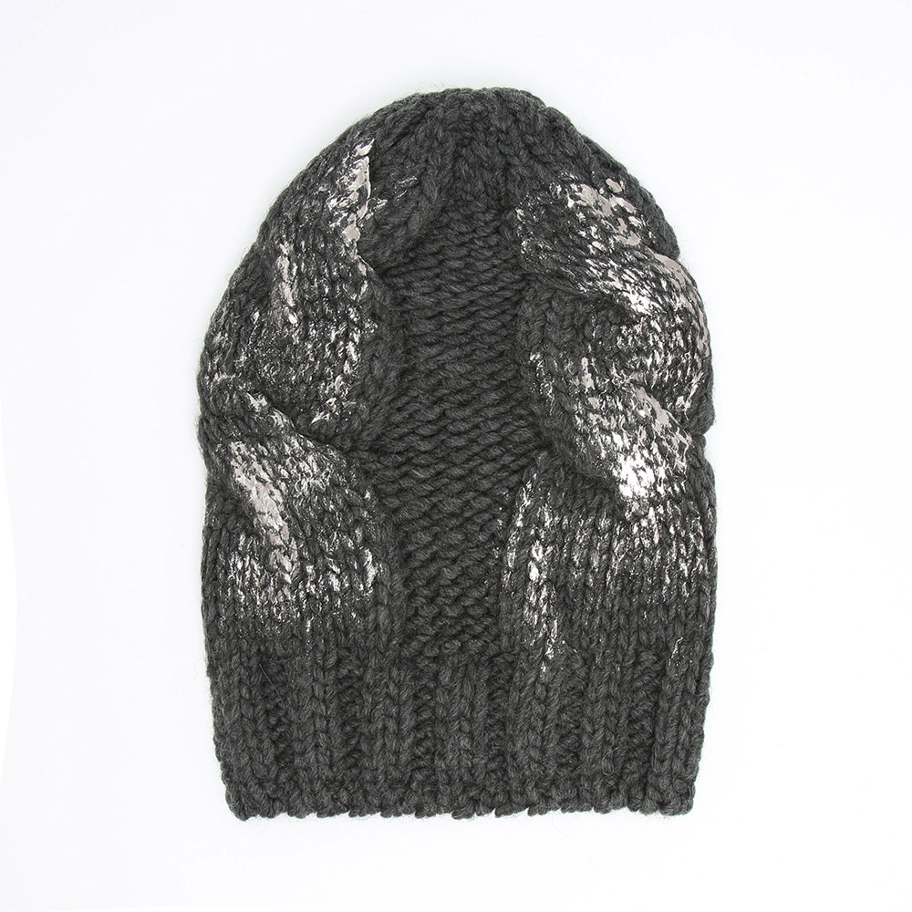 Berretto donna con trecce grigio - Canadian - Acquista su Ventis.