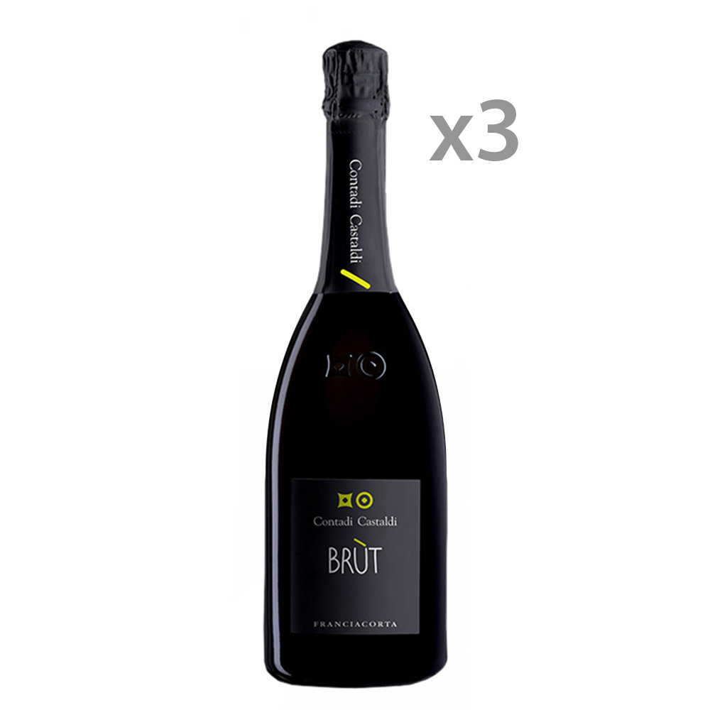 3 bottiglie - Contadi Castaldi N. M.  Brut