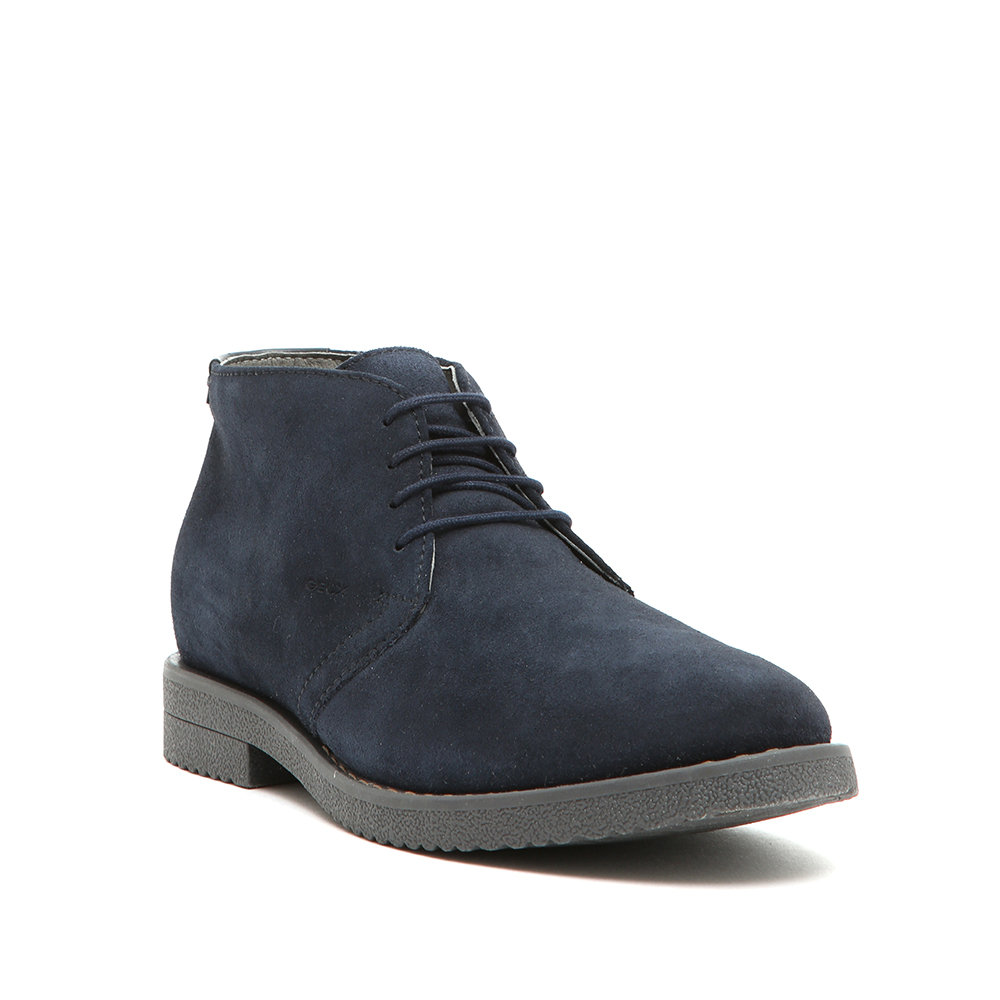 Zapatillas con cordones para hombre marqueadas Desert Botas Azul - Geox -  Compra en Ventis.