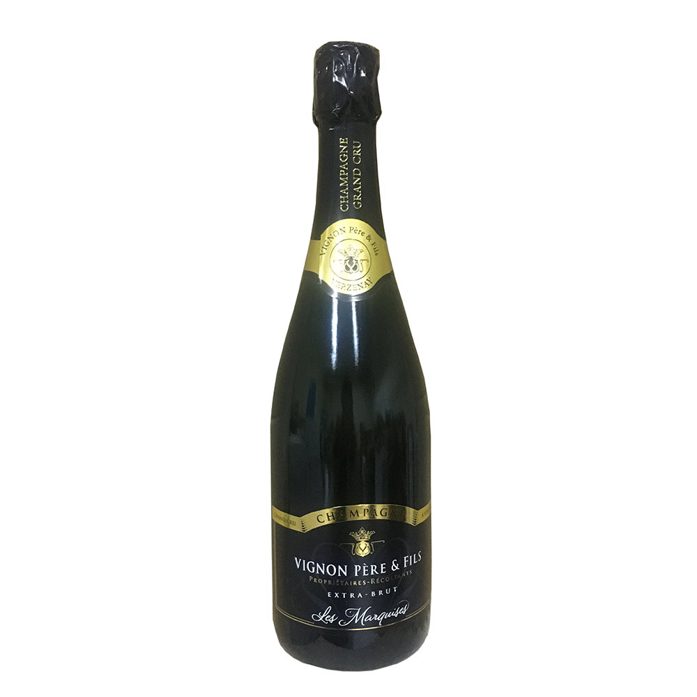 1 bottiglia - Champagne Vignon brut grand cru